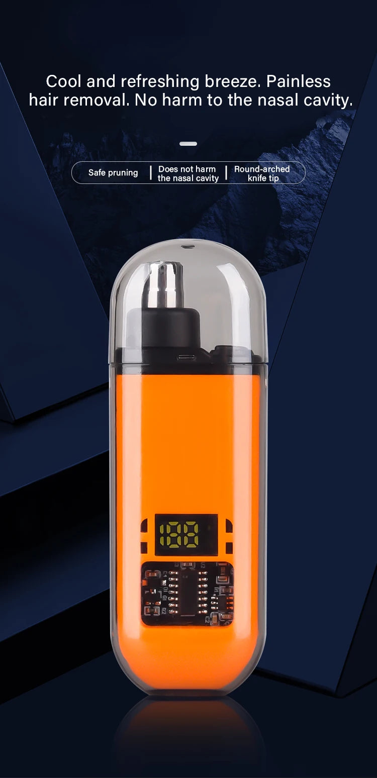 Nose Hair Trimmer Portable Mini Nose and Ear Hair Trimmer Portable Nose Trimmer Rechargeable Trimmer for Man