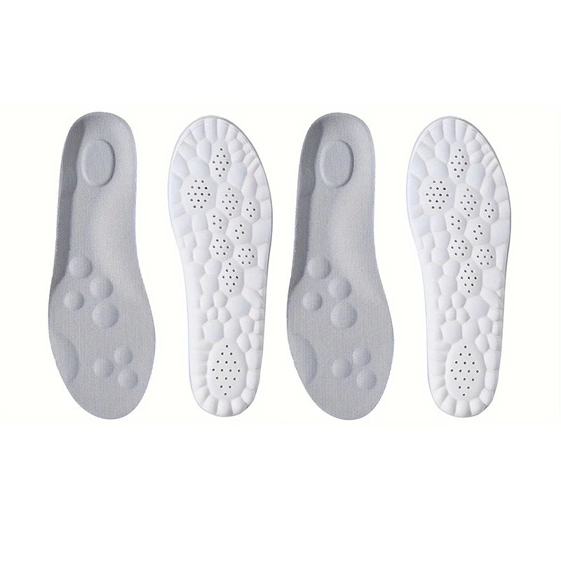 Elastic Sport Insoles – Breathable Arch Support Cushion Pads