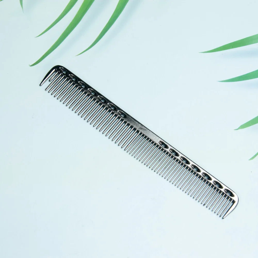 Space Aluminuml Hair Comb Pro Hairdressing Combs Расческа Для Волос Hair Cutting Dying Hair Brush Barber Tools Salon Accessaries