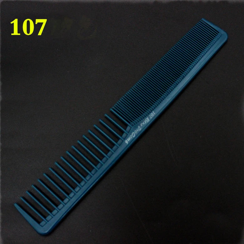 Barber Hair Accessories Professional Hair Cutting Comb Anti-static Flat Head Cutter Comb FineTooth Haircut Brush Salon Tools