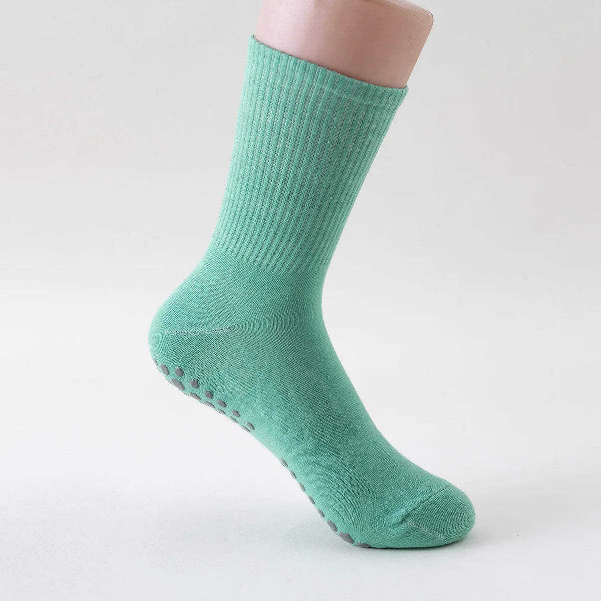 1Pair Yoga Socks for Women Nylon Pure Cotton Non Slip Section Bandage Sports Ballet Dance Sock Moisture Absorption Perspiration