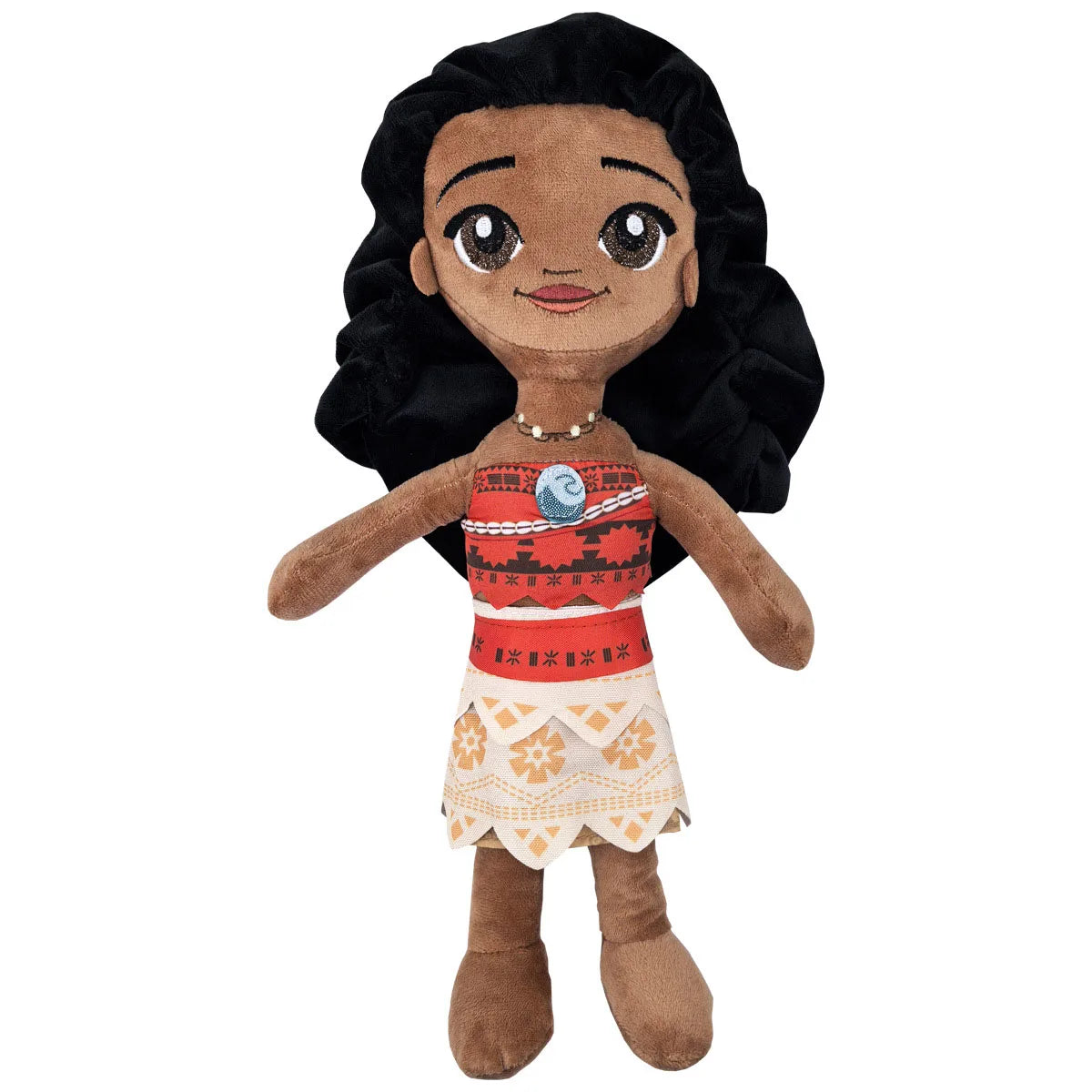 Gilrs Princess Moana Wig and Necklace Flower Clip Dress Up Set Halloween Vaiana Costume Accessories Moana Pet Pig and Cock Toys