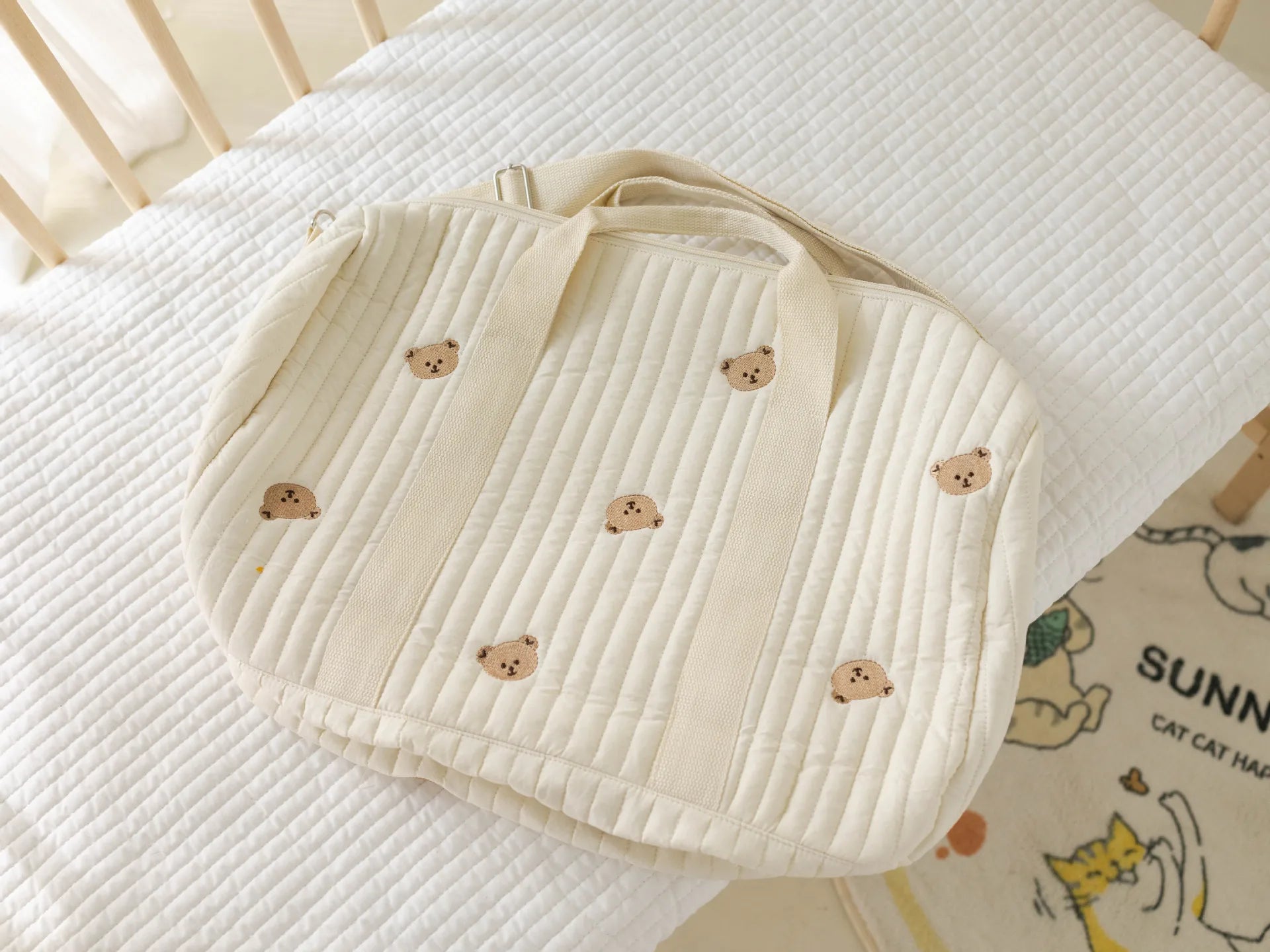 Large Mommy Bag Maternity Pack Baby Diaper Bag Stroller Nappy Organizer Portable Luggage Tote Bags Travel Changing Messenger Bag