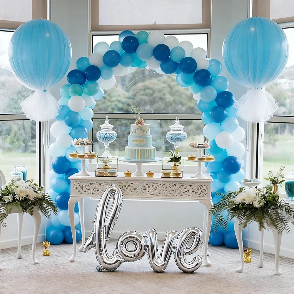 LOVE Letter Foil Mylar Balloon for Wedding Valentine's Day Anniversary Birthday Party Decor Background Arch wreath DIY Supplie