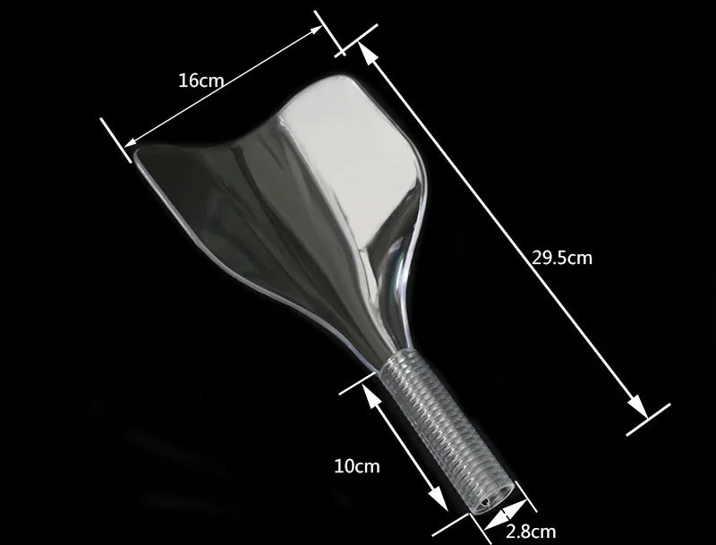 Salon Haircut Face Mask Hair Dyeing Protector Cover Reusable Handheld Hairspray Mask Professional Barber Accessories