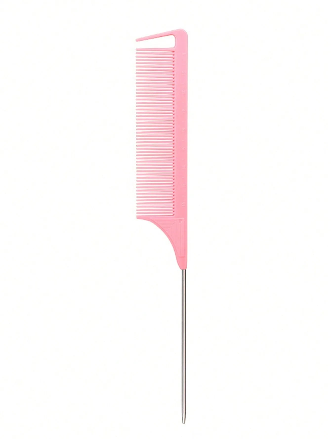 Stainless Steel Pointed Tail Hair Comb – Professional Salon Hair Styling Tool, Hair Brush for Real Hair Wigs