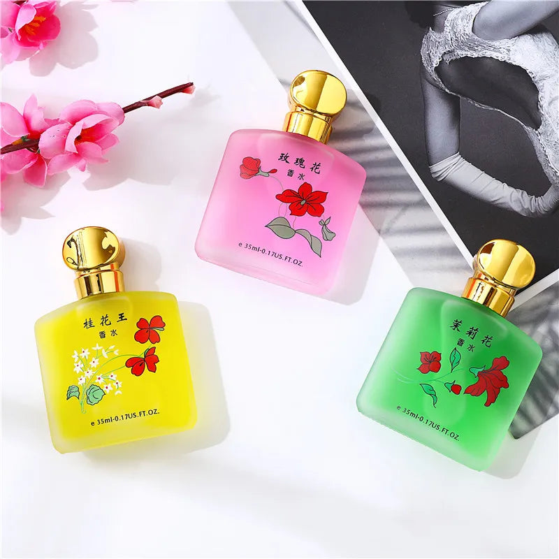 Jasmine Fragrance Perfume Spray Plant Floral Scent Keep Fresh Attract Men Feminine Charm Dating Flirting Women Pheromone Perfume