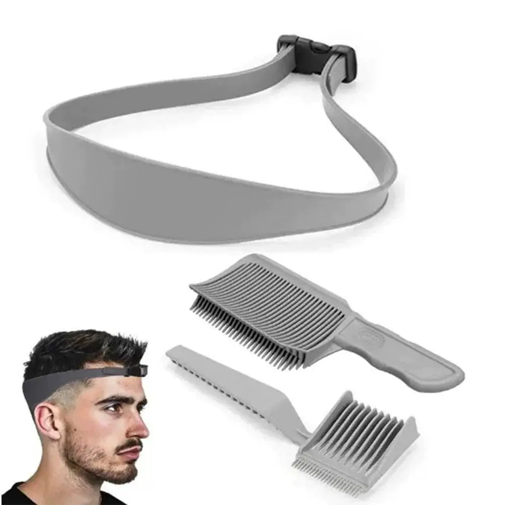 Fading Comb Professional Barber Clipper Blending Flat Top Hair Cutting Comb For Men Heat Resistant Fade Brush Salon Styling Tool