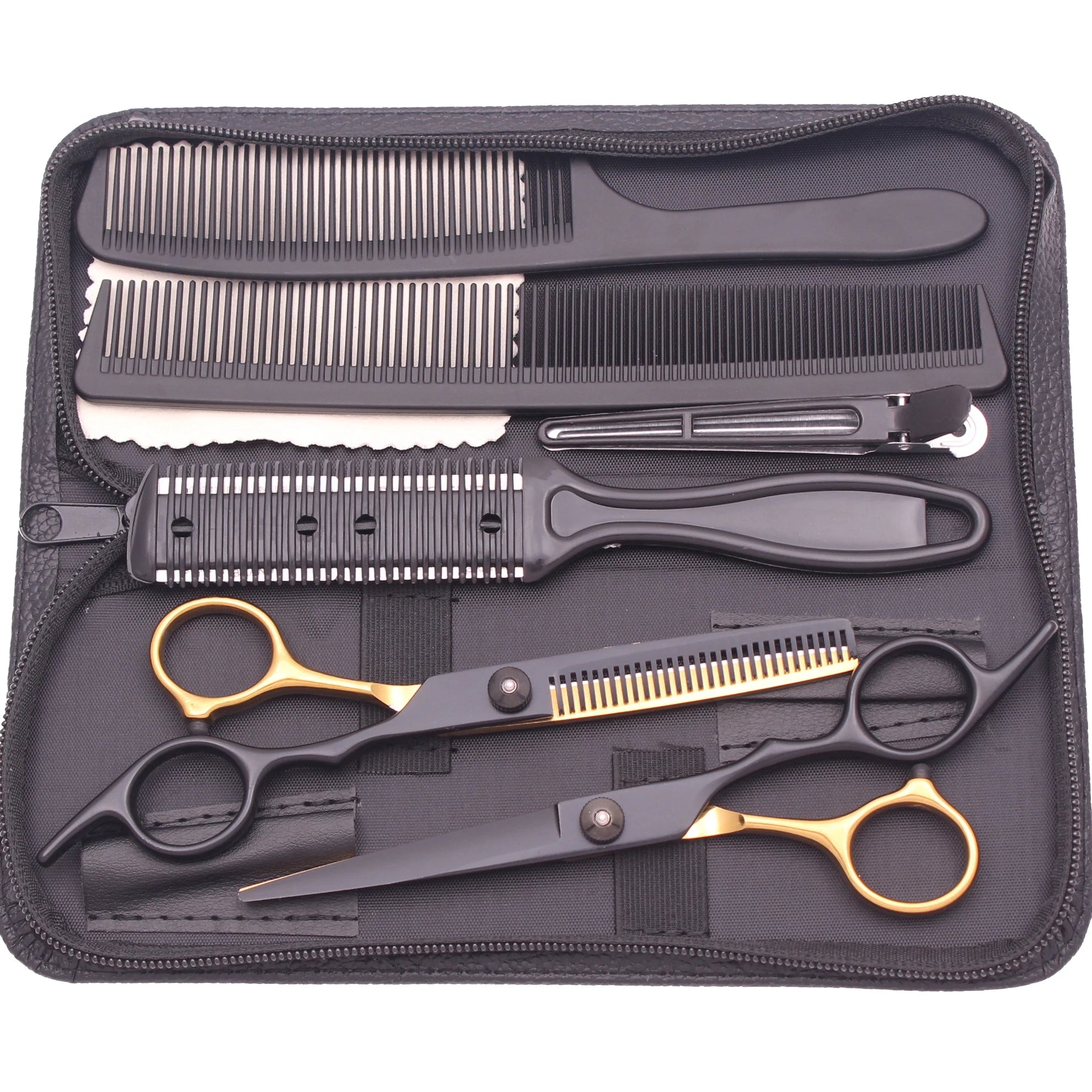 6” Professional Hair Scissors Set – Cutting & Thinning Shears, Japanese Steel
