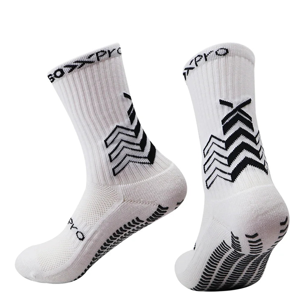 1 Pair Non Slip Sports for Men Women Breathable Unisex Athletic Soccer Socks for Football Basketball Baseball Running