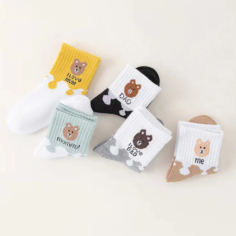 5 Pairs Baby Socks Low Cut Stretch Ankle Socks Infant Socks for Newborn Toddler Boys Girls Baby Socks