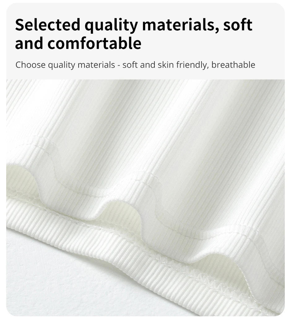 1/3 Pieces Four Seasons Thin Ladies Solid Color Joker Camisole Young Women Plus Size Comfortable and Sexy T-shirt Shirt Casual