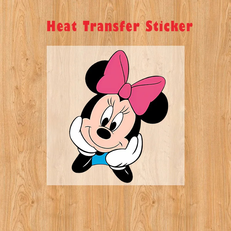 Minnie Mouse Cute Water Bottle with Straw Large Capacity Outdoor Sports Running Jug Letter Anime Plastic Portable Water Cup Gift