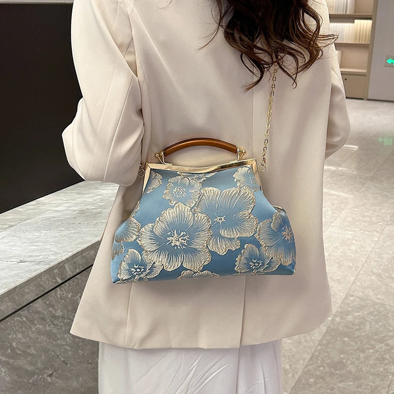 Women Party Dinner Bag Fashion Exquisite Ladies Dinner Bag Luxury Elegant Chain Simple Formal Gorgeous Crossbody Daily use Purse