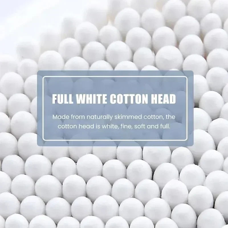 100/300/500 Pcs Bamboo Baby Cotton Swab Cleaning of Ears Tampons Cotonete Health Beauty Cotton Swab Ear Cleaning Sticks