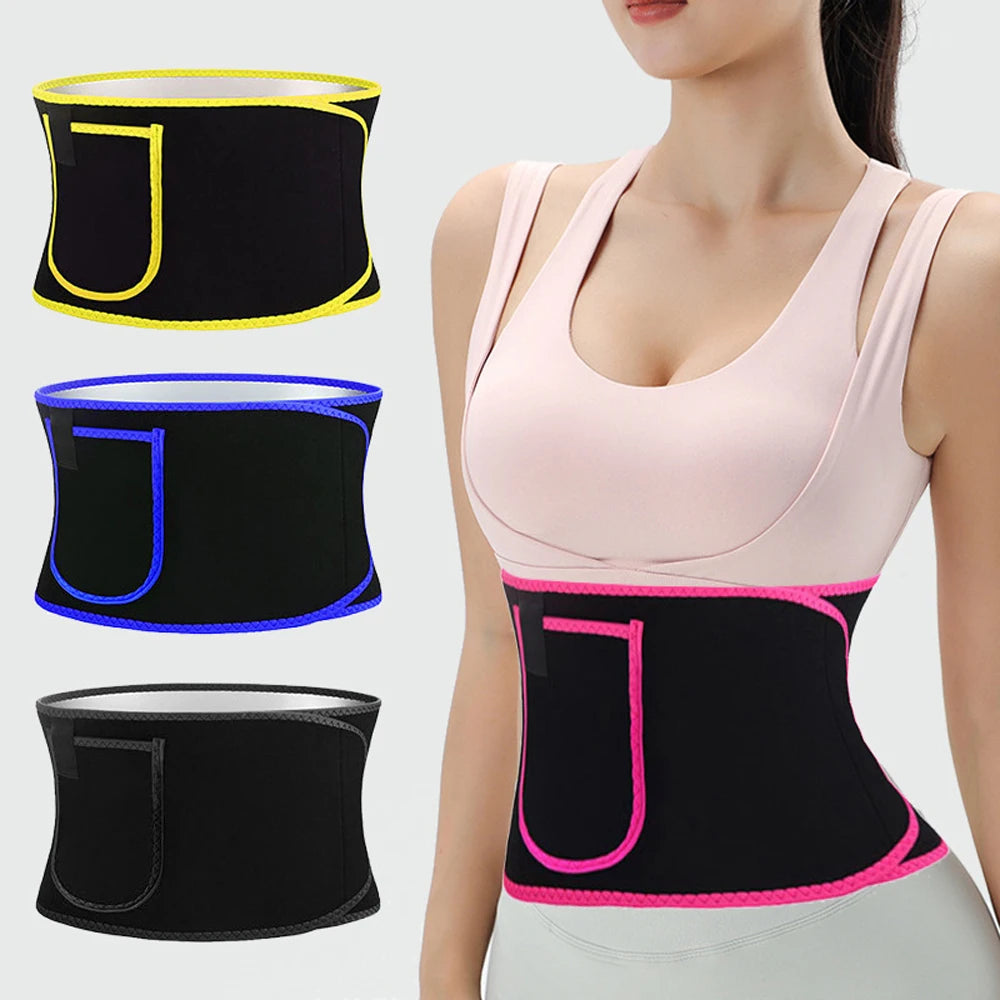 Waist Trainer Belt for women Fat burning Sauna Sweat Belt for Weight Loss Waist Trimmer Slimming Belt