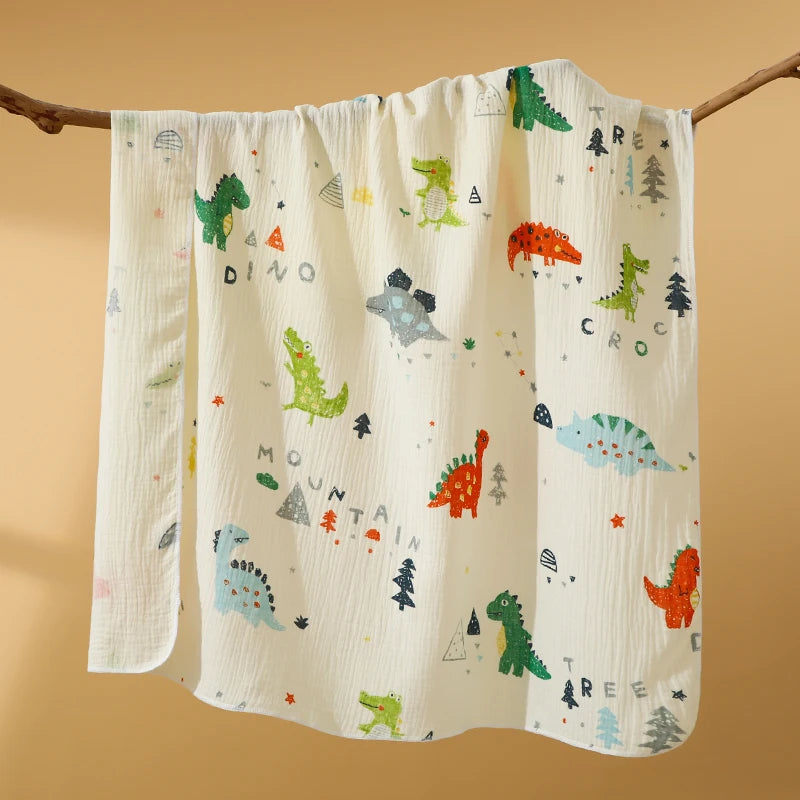 80x80cm Baby Receive Blanket for Newborn Cotton Muslin Swaddle Blanket Bedding Infant Bath Towel Baby Items Mother Kids