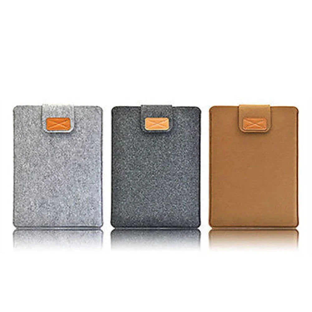 Felt Laptop Sleeve Bag For iPad Tablet E-reader Pad  Protective Case Portable Felt Inner Bag