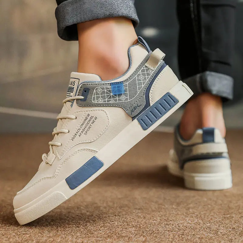 Casual Shoes for Men Black Running Man Shoe Spring Autumn Sports Safety Sneakers Flat Work Fashion 2025 on Sale Elegant Leisure