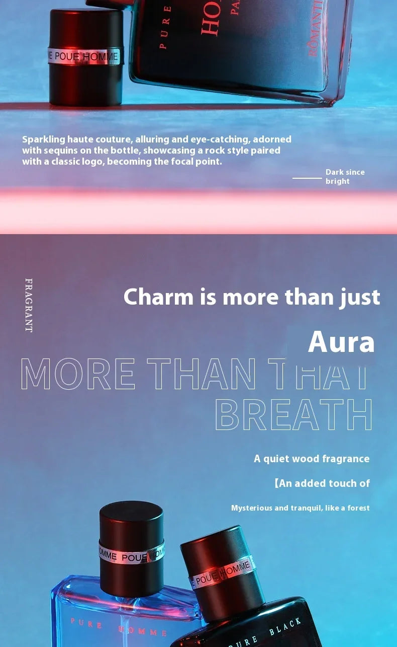 Cologne Perfume Men Spray Flirting Pheromone Long Lasting Irresistible Ocean Fruity Light Fragrance Gentleman Sandalwood Perfume