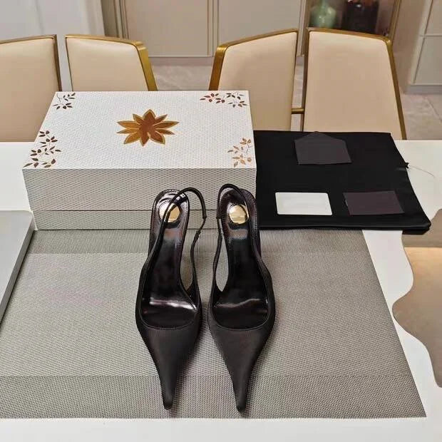 Summer high-heeled pointed women's sandals, European and American fashion runway parties, weddings, women's high heels