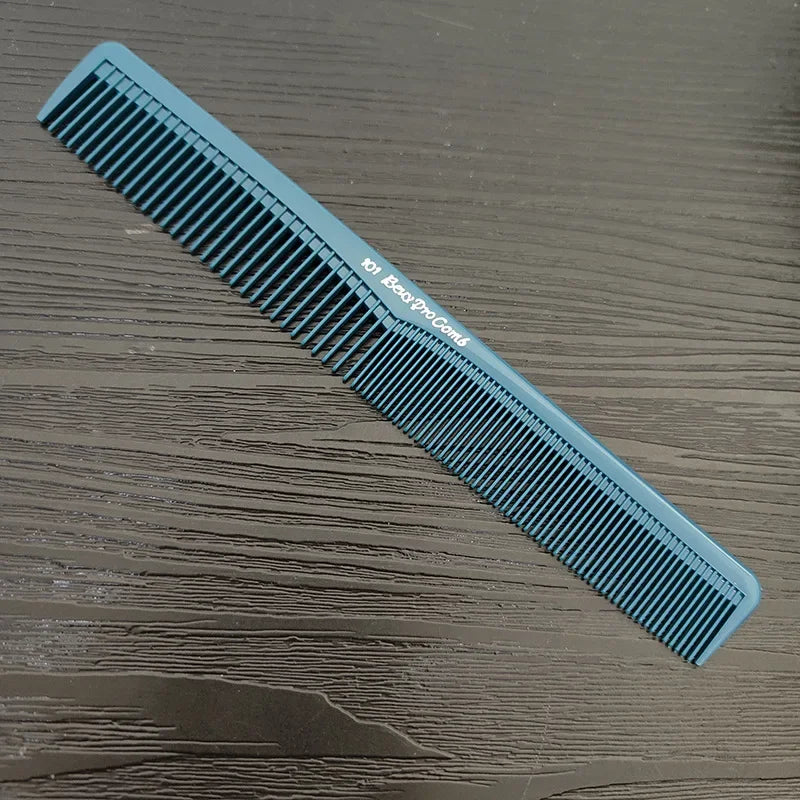 Barber Hair Accessories Professional Hair Cutting Comb Anti-static Flat Head Cutter Comb FineTooth Haircut Brush Salon Tools