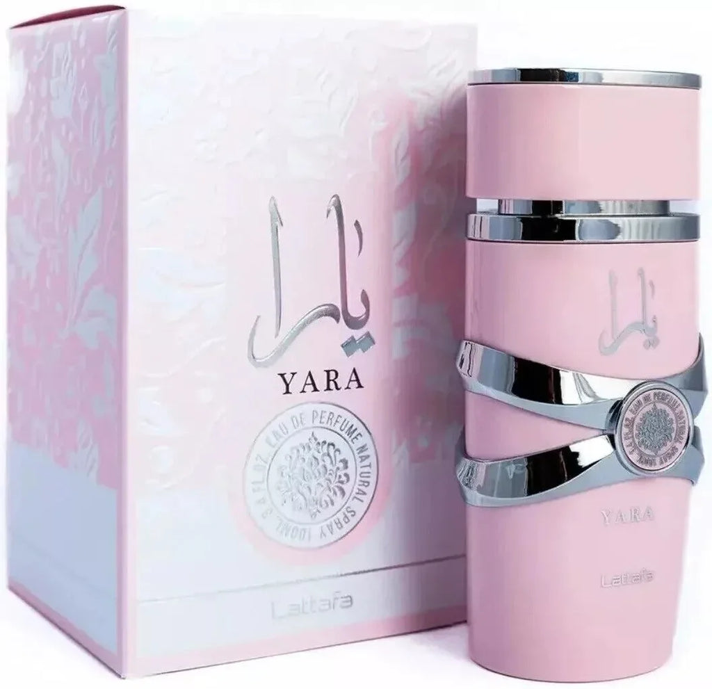 Lattafa Yara Candy Eau de Parfum EDP Spray for Women 3.4 oz/100 ml Pink Yara, Yara Moi, Yara Tous,Yara Candy,Asad, Asad Zanzibar