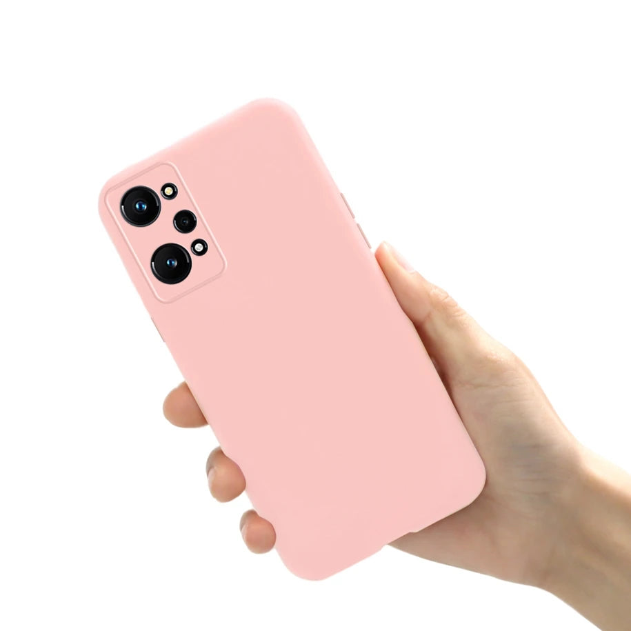 For Realme GT Neo 2 Case Silicone Matte Candy Color Soft TPU Phone Case For Realme GT Neo 3T Neo2 GT2 2022 Protector Cover Shell