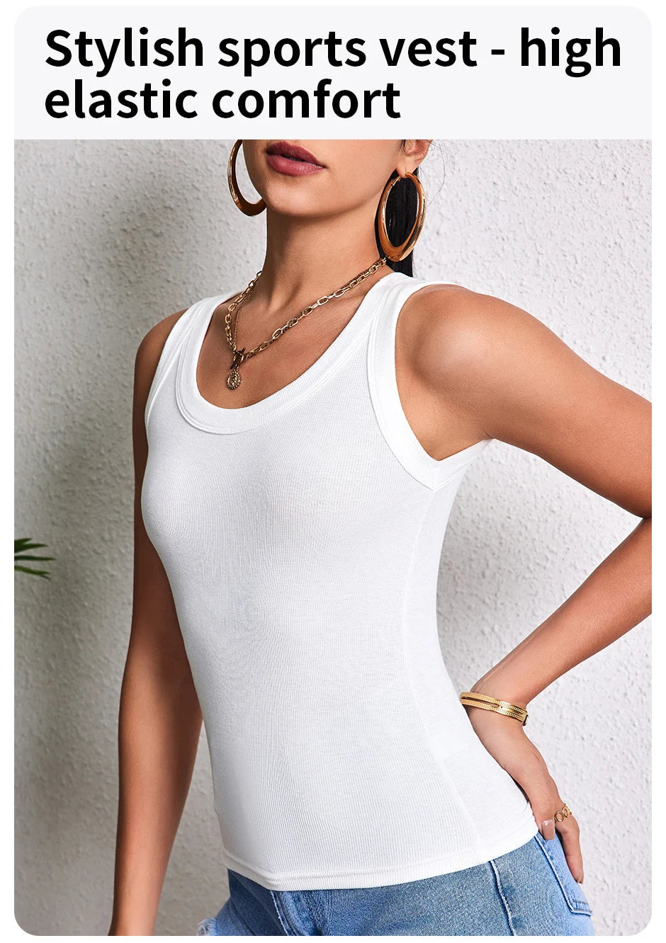 1/3 Pieces Four Seasons Thin Ladies Solid Color Joker Camisole Young Women Plus Size Comfortable and Sexy T-shirt Shirt Casual