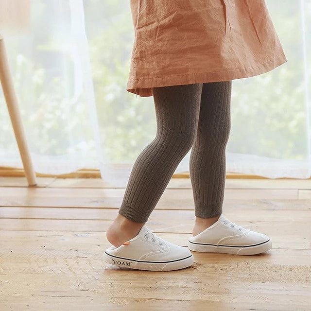 Spring Autumn Baby Boys Girls Pants Newborn Girl Leggings Tights Cotton Stretch Kids Children Knitting Trousers For 0 to 6Years