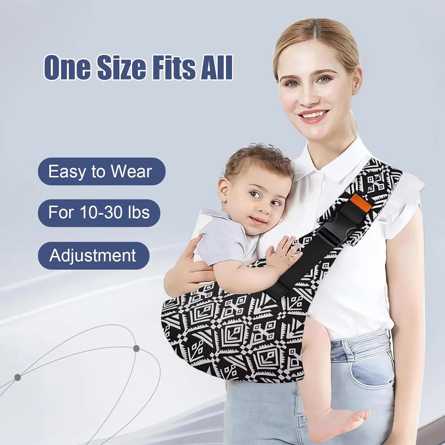 Portable Baby Carrier Wrap Toddler Accessories Multifunctional Strap Infant Bag Adjustable Shoulder Baby Carriers Sling for Kids