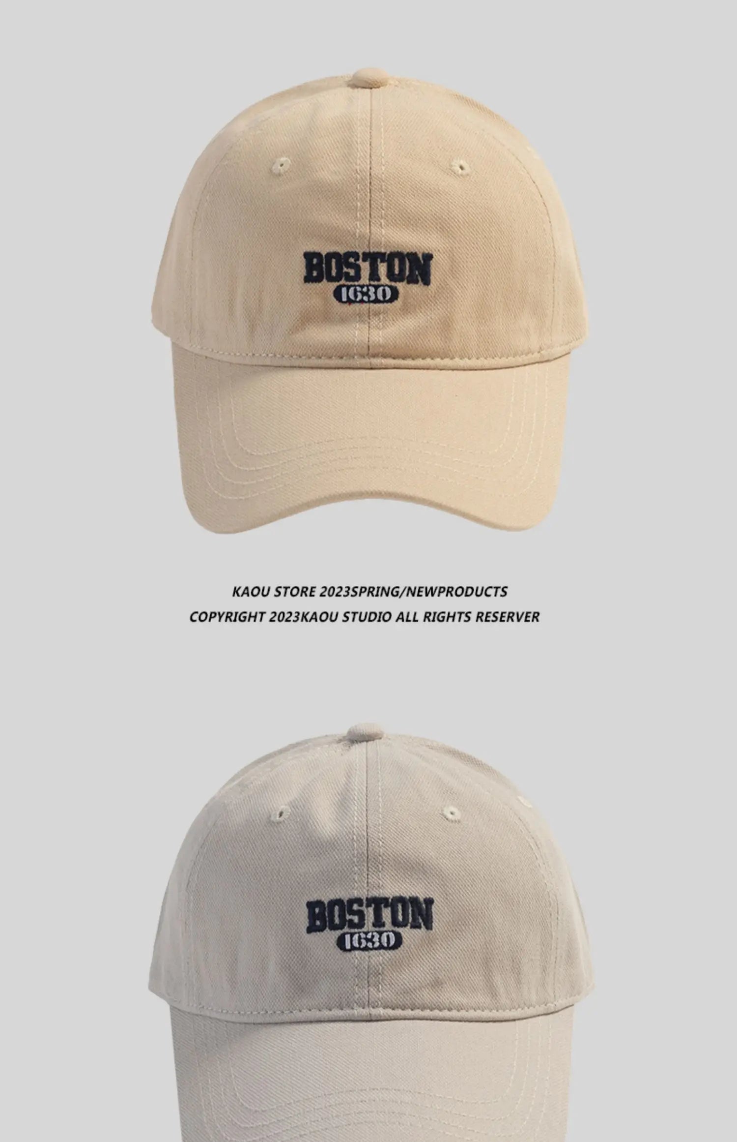 Hat Female Pink Ins Embroidered Peaked Cap Korean Style Versatile Curved Brim Trendy Men's Baseball Cap Spring and Autumn