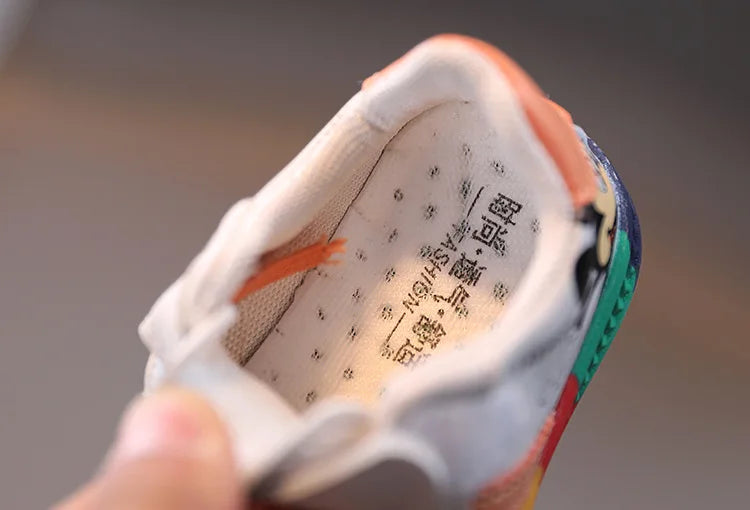 Cartoon Mickey Children Shoes For Boys Girls Sport Sneakers Kids Leisure Autumn Casual Shoes Breathable Running Toddler