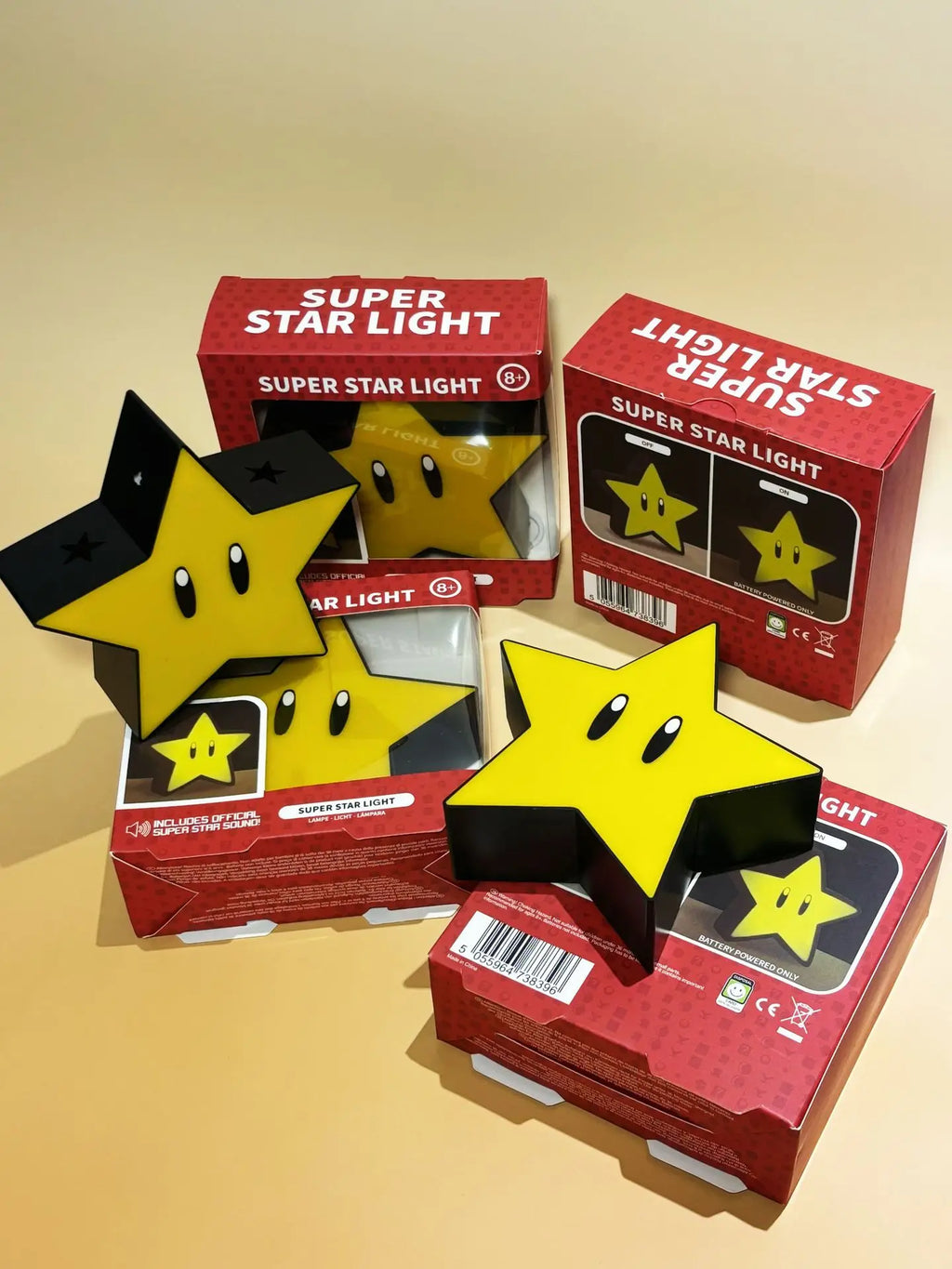 2026 New Super Star Light Cartoon Figure Led Music Night Light Sound Usb Charging Desk Lamp For Gifts Xmas Toys Wholesale Gifts