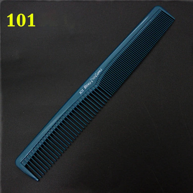 Barber Hair Accessories Professional Hair Cutting Comb Anti-static Flat Head Cutter Comb FineTooth Haircut Brush Salon Tools