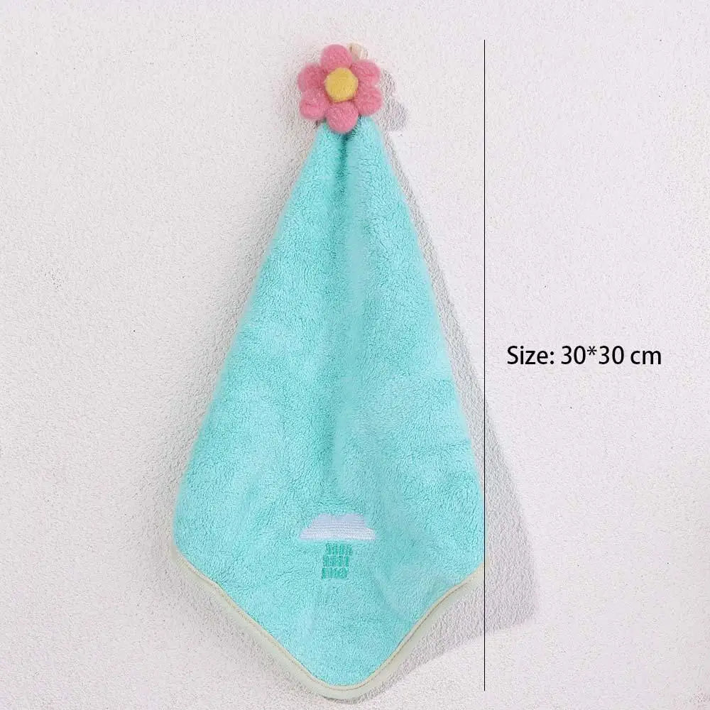 Thicken Kitchen Wipe Microfiber Microfiber Towel Kitchen Rags Absorbent Cloth Hand Towel Dishcloths Handkerchief Kitchen Towels