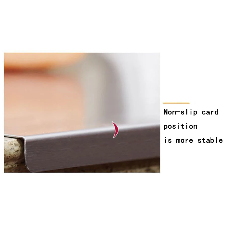 Stainless Steel Chopping Board L-Shaped Large Size Double Panel Multifunctional Home Kitchen Fruit Cutting And Kneading Panel