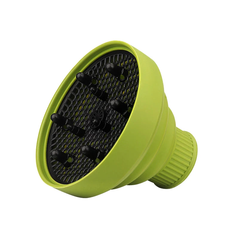 1piece Salon Silicone Hair Dryer Diffuser Cover Adjustable Temperature Resistant Dispersion Drying Hair Dryer Cover