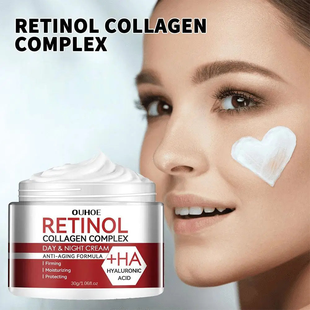 Retinol Face Moisturizing Cream Anti-wrinkle Hydrating Shrink Pores Retinol Cream Fade Fine Lines Skin Care Products For Women