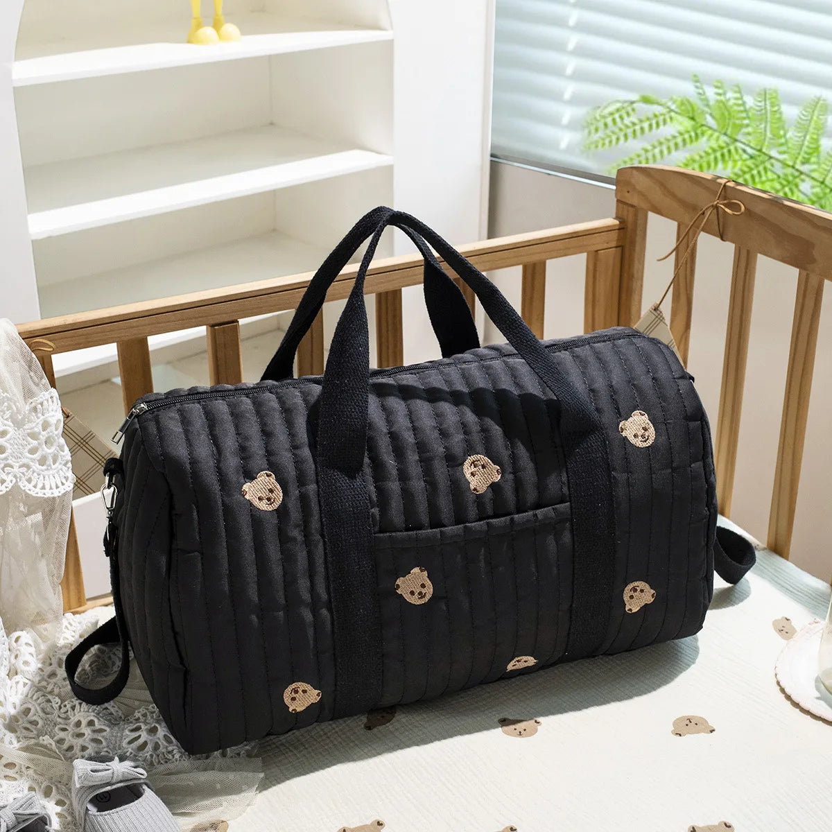Large Mommy Bag Maternity Baby Diaper Storage Bag Large Capacity Baby Items Organizer Women Travel Bag Multi-functional Handbag