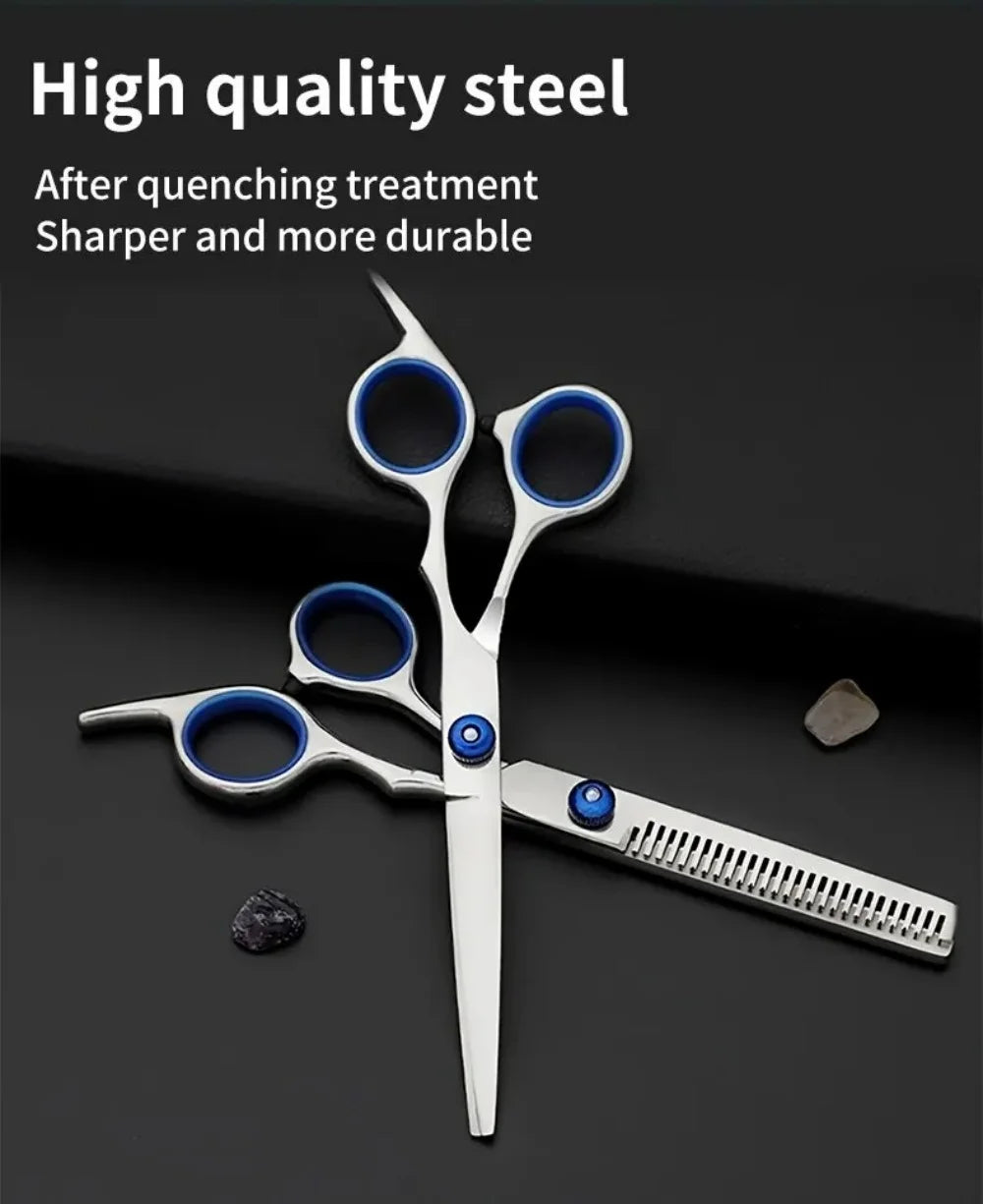 High Quality Hair Scissors Stainless Steel Professional Hair Scissors Home DIY Salon Single/Set Hair Tools