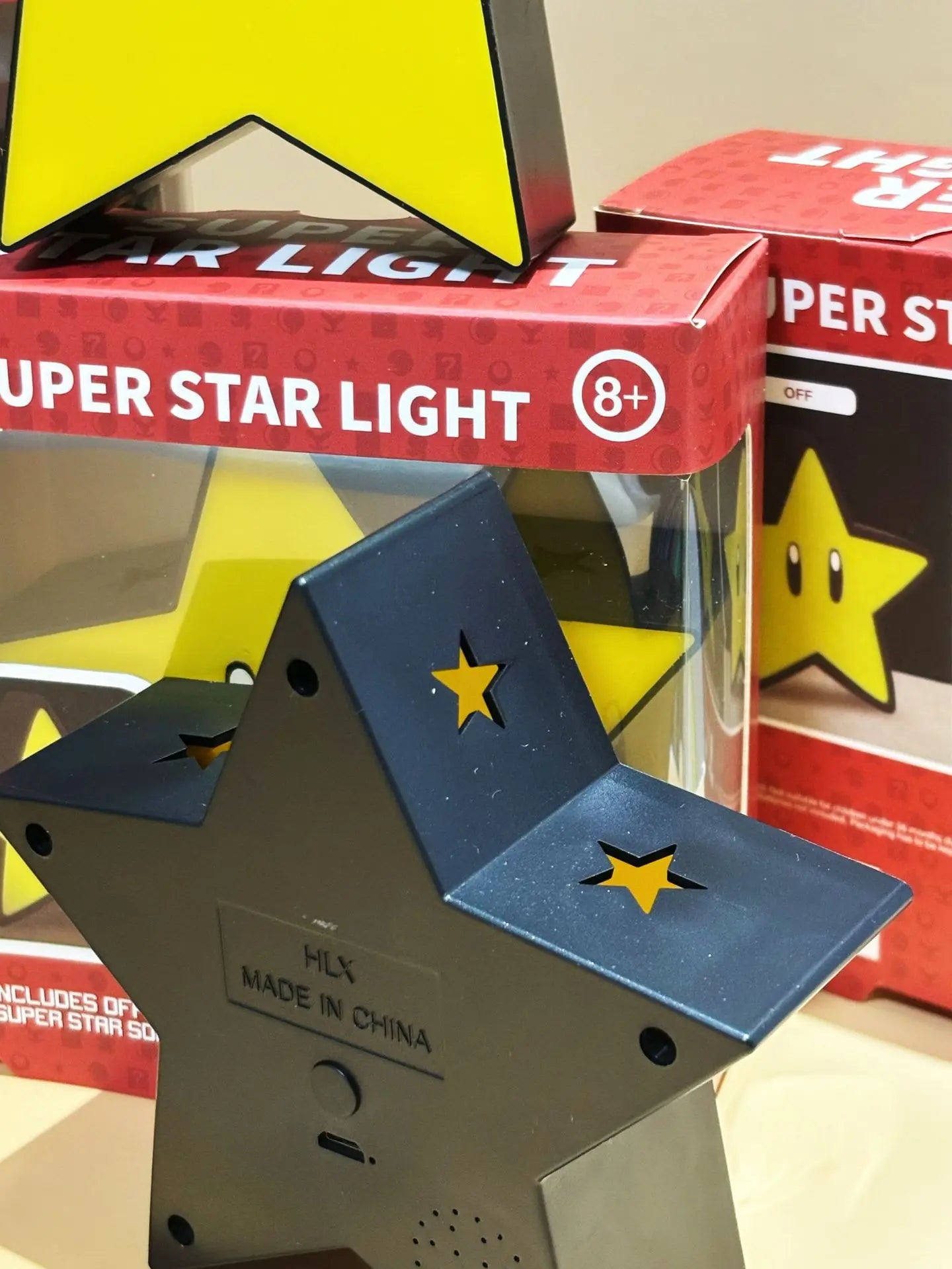 2026 New Super Star Light Cartoon Figure Led Music Night Light Sound Usb Charging Desk Lamp For Gifts Xmas Toys Wholesale Gifts