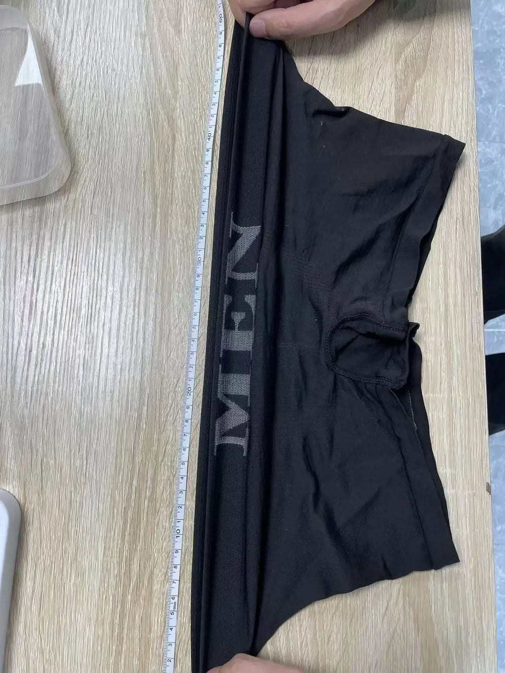 5PCS Men’s High Elastic Breathable Boxer Briefs Comfortable Soft Underwear Solid Color Panties for Daily Wear