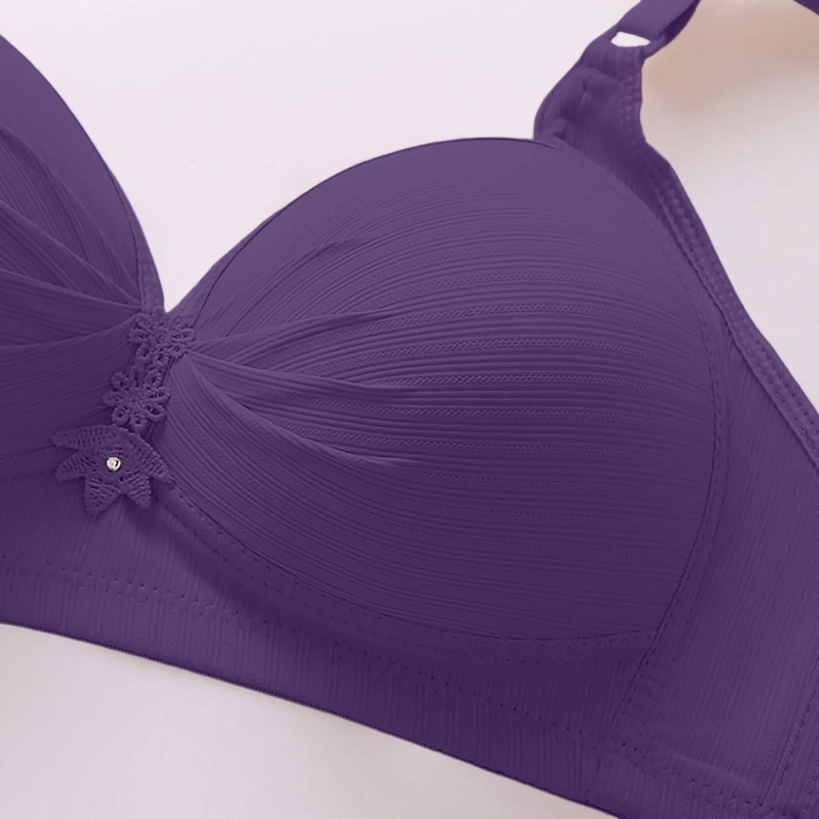 Comfortable Womens Bra Thin Molded Cup Support Underwear Sexy Lingerie Soft Comfort Everyday Wear Seamless Design Fabric