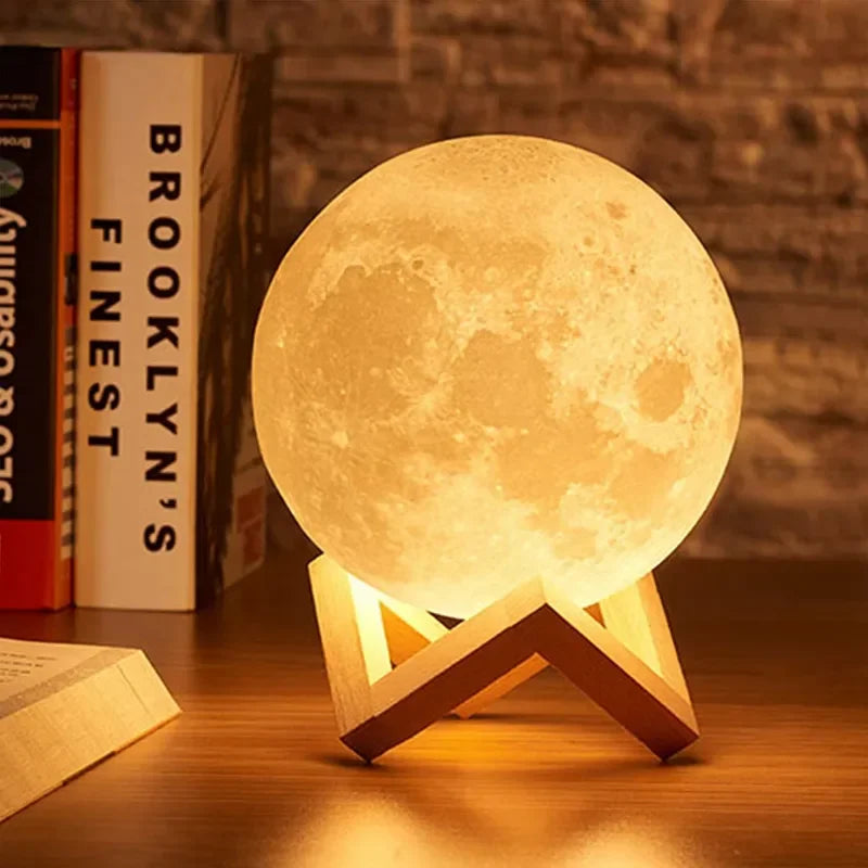 Moonlight Lamp Toy – Creative Bedside Night Light & Kids Gift (8 cm)