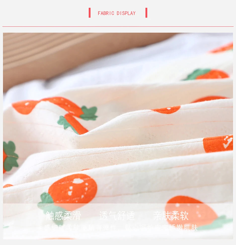 Spring Winter Kids Long Sleeve and Pants Pajamas Set Soft Breathable Baby Sleepwear Cartoon Bear AC Room Wear Boys Girls Clothes