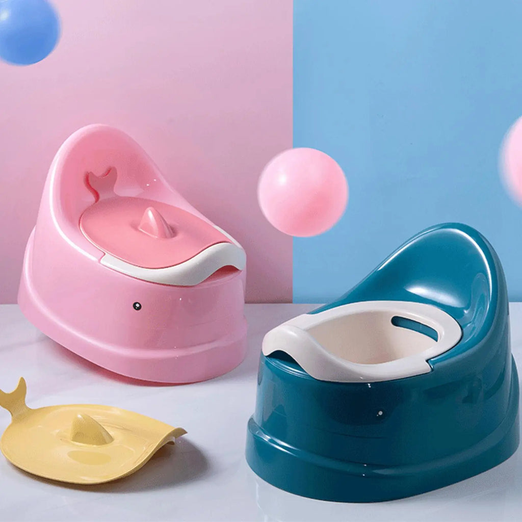 hot Toddler Potty Baby Toilet Trainer Portable Training Toilet For Travel Stable And Safe Oval Bottom Design Non Slip Potty