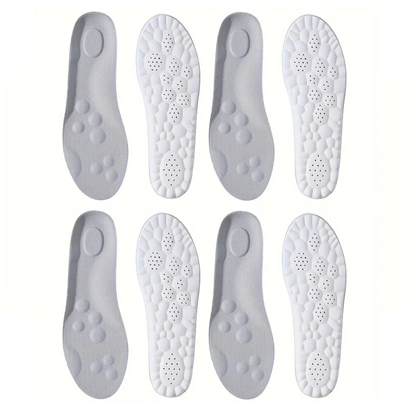 Elastic Sport Insoles – Breathable Arch Support Cushion Pads