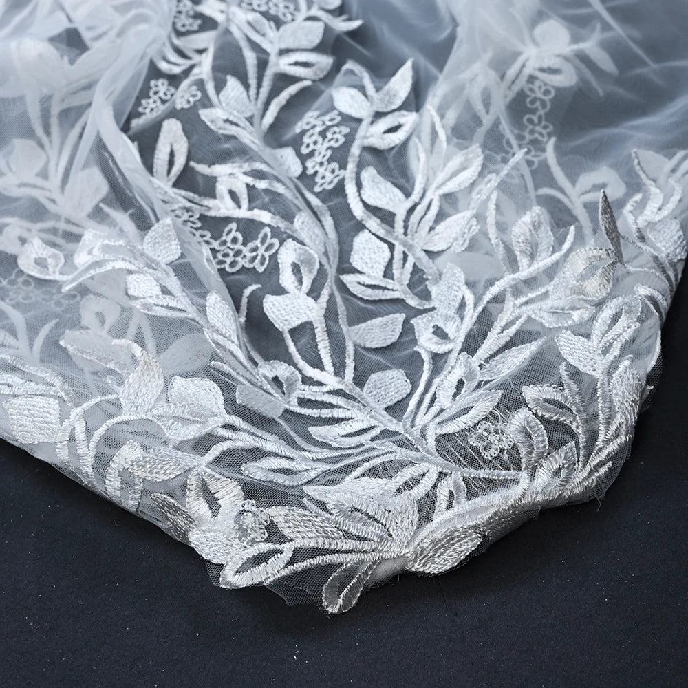 Wedding Bridal Veil Long 1 Layer Veil with Comb Elegant Wedding Accessories Velos De Novia voile de mariee VP115