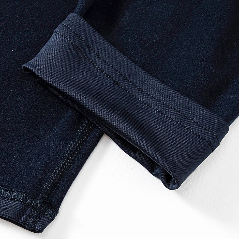 2-piece Autumn And Winter Solid Color Fashionable Casual Base Set Slim Fit Sports Fitness Long Sleeved Pants Warm Underwear Set